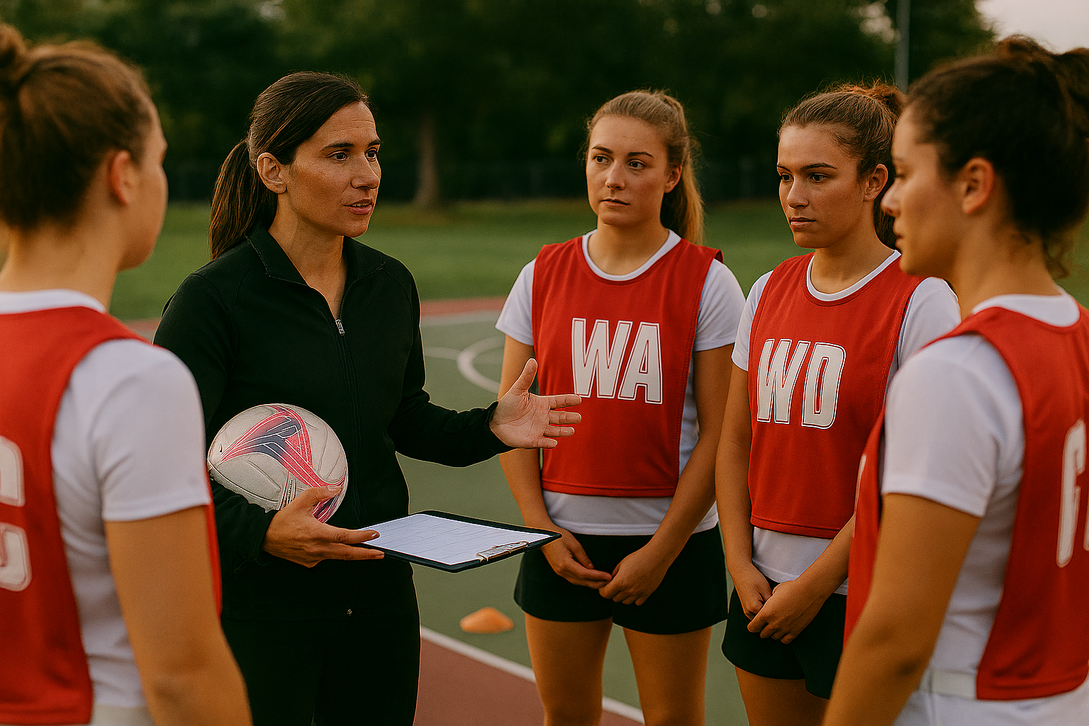 Netball coaching